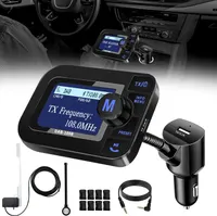 Автомобільний DAB FM трансмітер DeepBetter екран 2.3 Bluetooth 5.0 handsfree AUX USB
