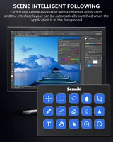 Контроллер Semaiki Stream Controller 15 LCD макро клавиш для OBS Twitch стриминга — фото 5