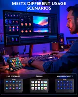Контроллер Semaiki Stream Controller 15 LCD макро клавиш для OBS Twitch стриминга — фото 7