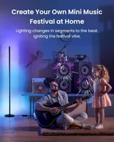 Розумний торшер SwitchBot Floor Lamp RGBICWW підтримка Matter Apple HomeKit Alexa чорний — фото 8