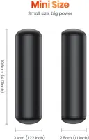 Грелки для рук Warmco 2 шт 10000mAh магнитные 3 режима нагрева power bank функция