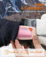 Грелки для рук с кейсом 2 шт 14000mAh двусторонний нагрев аккумуляторные портативные — фото 7