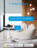 Умный Wi-Fi выключатель Meross для жалюзи и штор HomeKit Alexa требуется ноль — фото 5