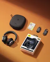 Бездротові навушники Baseus Inspire XH1 ANC -48dB Bluetooth 6.1 до 100 годин помаранчеві — фото 5