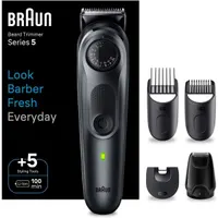 Триммер Braun Series 5 BT5420 для бороды 40 настроек длины аккумуляторный черный — фото 7
