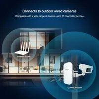Вуличний Wi-Fi репітер точка доступу 1200Mbps dual band 2.4/5GHz підсилювач сигналу білий — фото 7
