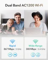 Роутер 4G LTE Wi-Fi Cudy LT500E AC1200 SIM карта VPN Mesh антенны белый — фото 4