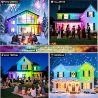 Уличная LED гирлянда INZIDOL 30 метров RGB IP67 управление приложение пульт — фото 5