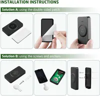 Беспроводной дверной звонок AVANTEK CB-12 2 приемника 52 мелодии дальность 300м IP55 — фото 5