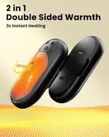 Electric Hand Warmers Rechargeable 2 Pack 3000Mah*2, Portable Heater Battery Powered, Men Women Gifts for Chrismas, Outdoor Camping, Hunting — фото 5