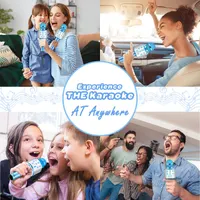 Детский караоке микрофон Dislocati Bluetooth изменение голоса эффекты для детей — фото 5