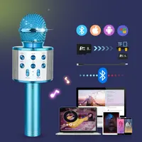 Wireless Microphone, 3-12 Years Old Children's Karaoke Gift 3 4 5 6 7 8 9 10 11 12 Years Old Gift 3-12 Years