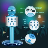 Wireless Microphone, 3-12 Years Old Children's Karaoke Gift 3 4 5 6 7 8 9 10 11 12 Years Old Gift 3-12 Years — фото 3