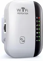 Підсилювач Wi-Fi сигналу репітер HAFSI 300Mbps 2.4GHz Ethernet порт WPS білий — фото 5