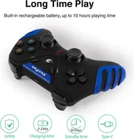 Геймпад VooFun 2.4G Hall Effect стіки для ПК PS3 Android TV вібрація контролер — фото 2