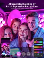 Lepro B1 AI Smart Bulb E27, Bluetooth RGBCCT Dimmable LED, Music Sync, Voice Control, 806lm, 2 Pack — фото 16