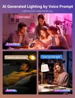 Lepro B1 AI Smart Bulb E27, Bluetooth RGBCCT Dimmable LED, Music Sync, Voice Control, 806lm, 2 Pack — фото 19
