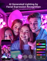 Розумна LED лампа Lepro B1 E27, RGB, Bluetooth, синхронізація музики, 2 шт. — фото 15