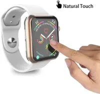 Чехол защитный JULK для Apple Watch 40mm стекло TPU ультратонкий 2 шт прозрачный