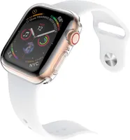 Чохол захисний JULK для Apple Watch 40mm скло TPU ультратонкий 2 шт прозорий — фото 8
