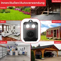 Ультразвуковий відлякувач мишей Baoduu LED стробоскоп IP65 площа до 200м² — фото 5
