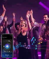 Светодиодная лента Nexillumi 10 метров RGB Bluetooth управление синхронизация музыки пульт подсветка — фото 4