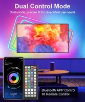 Светодиодная лента Nexillumi 10 метров RGB Bluetooth управление синхронизация музыки пульт подсветка — фото 6