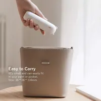 Мини вентилятор Senelux 2500mAh портативный аккумуляторный USB до 24 часов работы для дома офиса — фото 3