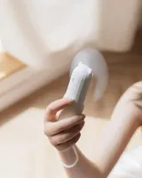 Мини вентилятор Senelux 2500mAh портативный аккумуляторный USB до 24 часов работы для дома офиса — фото 4