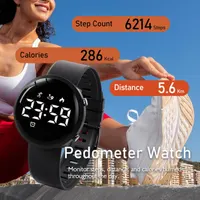 Fitness Tracker without Smartphone Pedometer Watch Digital Watch Women for Calories Distance Step Counter for Walking — фото 7