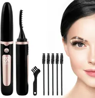 Electric Eyelash Curler, Heated Eyelash Curler with USB Charging LED Display Natural Curling Eyelashes Professional Makeup Tool Fits All Eye Shapes — фото 9
