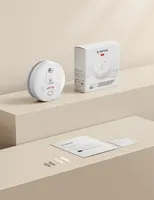 Детектор дыма X-Sense SD11 пожарный сигнализатор батарея 10 лет защита дома сигнал тревоги белый