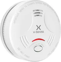 Детектор диму X-Sense SD11 пожежний сигналізатор батарея 10 років захист дому сигнал тривоги — фото 5