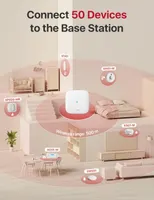Wi-Fi датчик диму X-Sense XS01-M керування через застосунок потрібен шлюз SBS50 сигналізація — фото 2