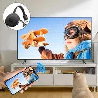 Беспроводной HDMI адаптер Miracast Airplay 4K Ultra HD Wi-Fi донгл для ТВ и монитора — фото 7