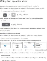 Бездротовий HDMI адаптер Miracast Airplay 4K Ultra HD Wi-Fi донгл для ТВ і монітора — фото 4