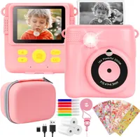 Детский фотоаппарат с печатью Kids Camera экран 2.4 IPS 16x zoom карта 32GB для детей — фото 3