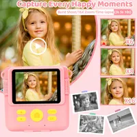 Дитячий фотоапарат з друком Kids Camera екран 2.4 IPS 16x zoom карта 32GB для дітей — фото 6