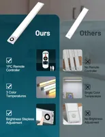 LED світильники Gritin для кухні 3 шт 72 LED акумулятор 3000mAh підсвітка шафи — фото 2