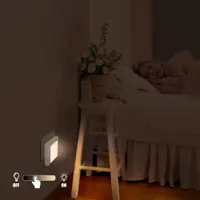Нічники Emotionlite 2 шт LED датчик світла тепле світло нічник для спальні коридору дому — фото 2