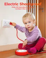 Водонепроникний мережевий фільтр EIGSO (IPX6) зі швидким заряджанням USB-C 20W. Захист від дітей! — фото 3