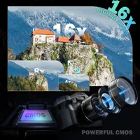 Фотоапарат 5K 64MP для влогів WiFi 64GB карта 2 об’єктиви відео фото блогерам — фото 5
