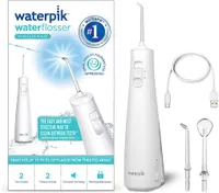 Ирригатор Waterpik Pulse портативный 2 режима 2 насадки уход за зубами белый — фото 2