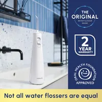 Ирригатор Waterpik Pulse портативный 2 режима 2 насадки уход за зубами белый — фото 5