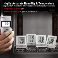 Термометр гигрометр ThermoPro TP49W-3 цифровой индикатор комфорта температура влажность — фото 8