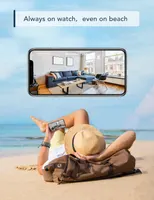 Wi-Fi камера 4K для дому нічне бачення датчик руху акумуляторна відеоспостереження — фото 6