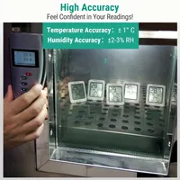 Термометр гигрометр ThermoPro TP50 max min память высокая точность измерения температуры — фото 7