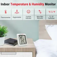 Термометр гигрометр ThermoPro TP50 max min память высокая точность измерения температуры — фото 8