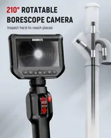 Эндоскоп KAIWEETS камера 210 градусов 4.3 IPS экран 1080P IP67 для диагностики и осмотра — фото 3