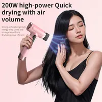 Дорожный фен аккумуляторный 15000mAh 3 режима температуры и скорости портативный — фото 6